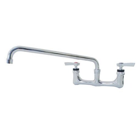 Encore Plumbing 8 in Wall Mount Faucet w/ 14 in Spout KL54-8014-SE1